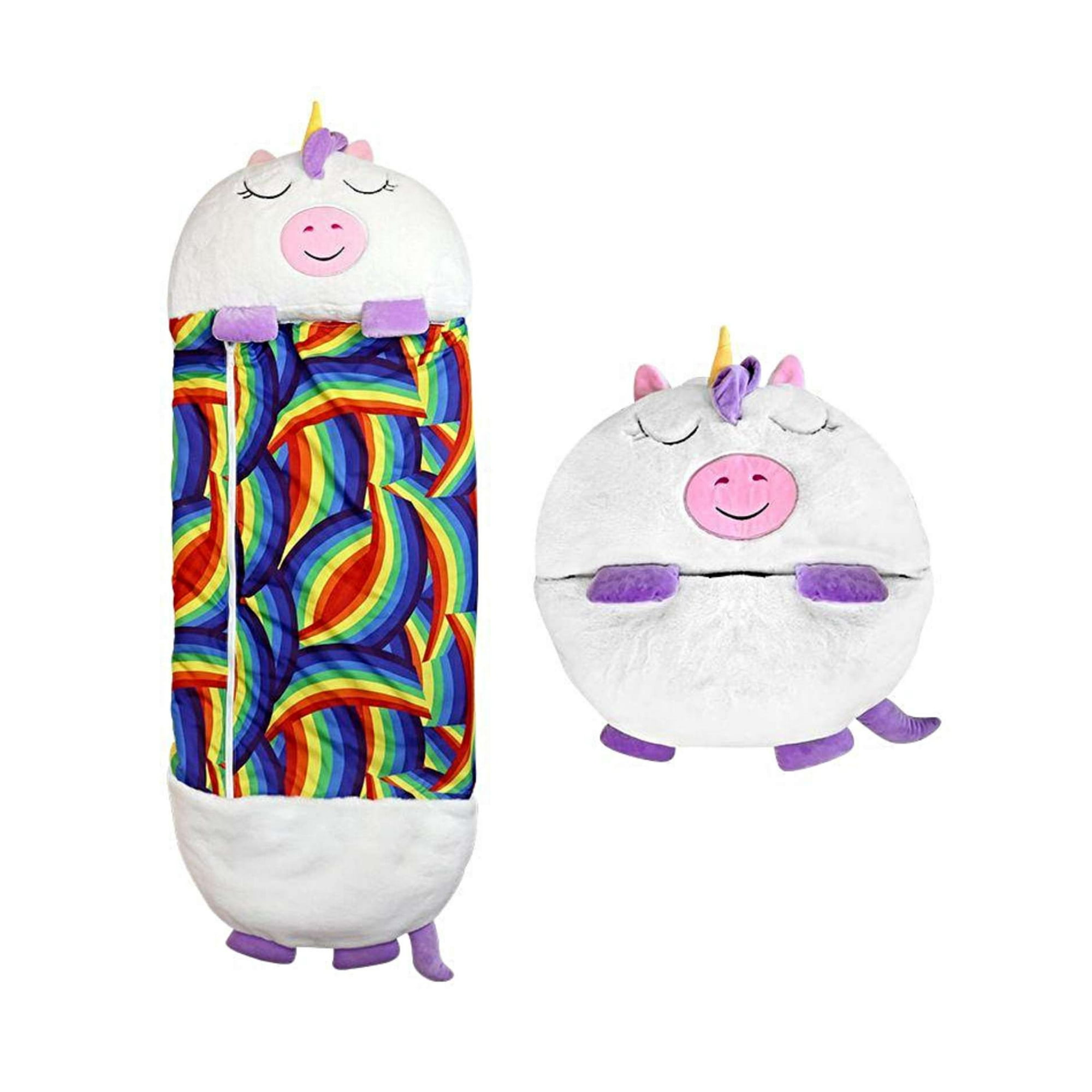 Tengfei - Saco Para Dormir Para Niño O Niña Unicornio Blanco