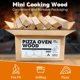 thumbnail image 3 of Leña para horno de pizza W&E Choice, mini troncos de 15 cm, caja de 5,5 kg, 3 of 6