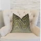 thumbnail image 2 of Almohada Plutus Brands Plutus Sensous Waves hecha a mano de lujo, 2 of 3