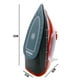 thumbnail image 2 of Plancha a Vapor con placa de Cerámica Rojo, 2 of 6