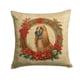 thumbnail image 1 of Cojín Afghan Hound Christmas, 1 of 6