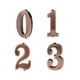thumbnail image 1 of 0 1 2 3 Placa De Se?al De Número De Puerta De Casa De Plástico ABS Número De Dígitos DIY, 1 of 5