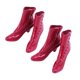 thumbnail image 5 of 2 Pares De Zapatos De Botines Para Mu?ecas Para Figuras De Mujer 1/12 Accs Rojo, 5 of 5