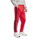 thumbnail image 2 of Pantalones deportivos adidas de tricot con 3 rayas, cónicos, para hombre, color rubí puro, 2 of 5