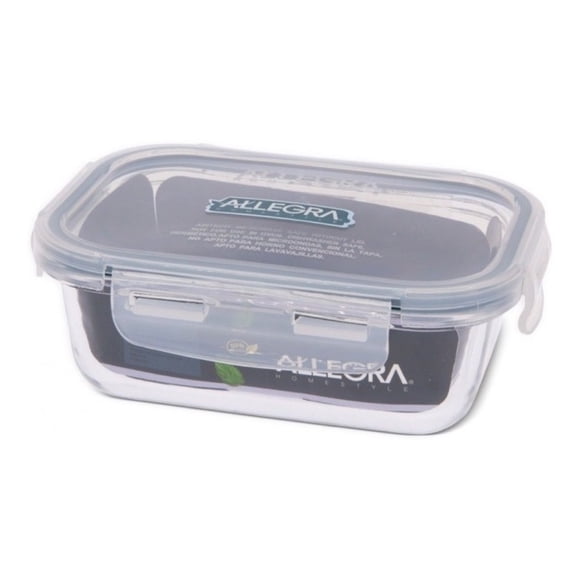 Allegra Hermetico Vidrio Rectangular 1.000Ml