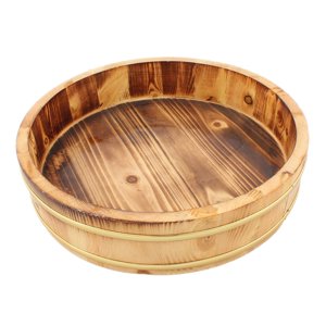 Bothyi - Cubo De Sushi, Duradero, Multifuncional, Tazón Para Mezclar Sushi, Tazón De Enfriamiento, Bañera Para Mezclar Arroz, Estilo C