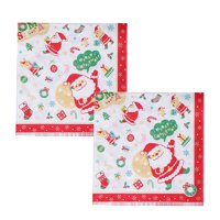 Bothyi - Servilletas Desechables De Papel Para Mesa De Cena, Para Aniversario, Boda, Navidad, Papá Noel