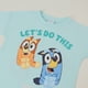 thumbnail image 3 of Polera Manga Corta Niña Celeste Bingo & Bluey, 3 of 4