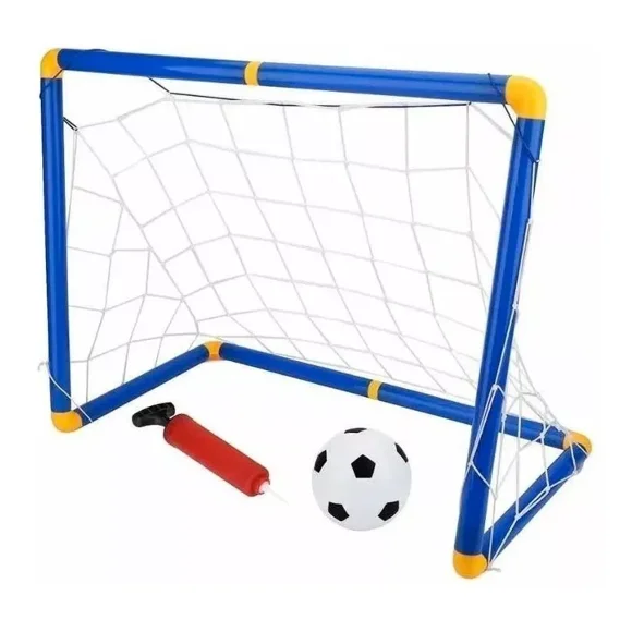 Portería Arco Pelota De Futbol Juguete Infantil Fácil Armado