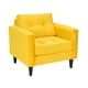 thumbnail image 2 of Sofa Retro 1C Felpa 00 Amarillo, 2 of 6