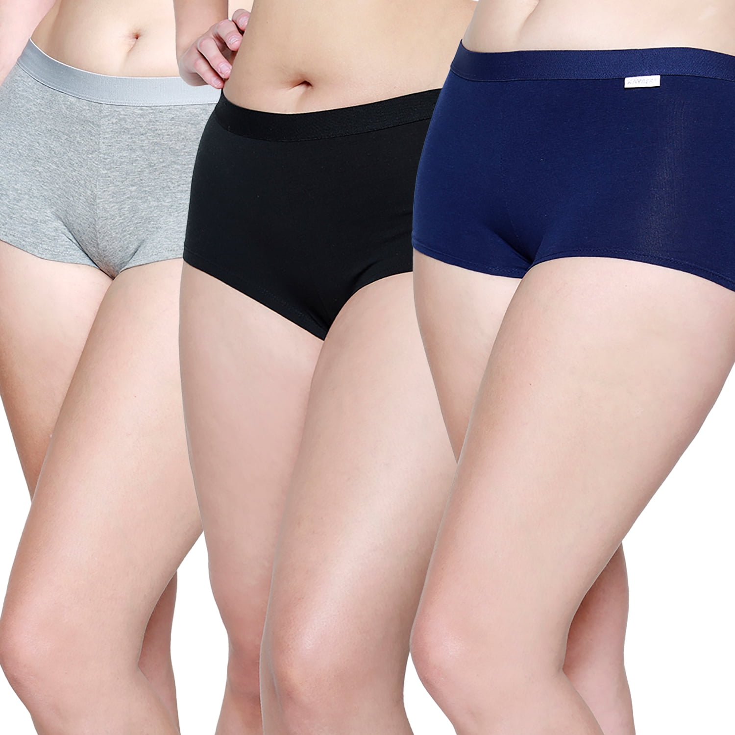 Pack 3 X Calzon Pantaleta Algodon P314.011-azu Kayser