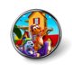 thumbnail image 1 of Go, Dog. Go!-Theme Round Button Badge: Premium Metal Construction, Ideal for High-End Events 2.8 cm, 1 of 6