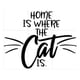 thumbnail image 1 of Decomural Home Is Where The Cat Is WS-80079, 1 of 2