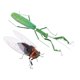 thumbnail image 1 of 2 X Vivid Insect Animal Estatua Colgante De Pared Art Garden Decor Mantis & Cicada, 1 of 5