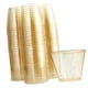 thumbnail image 3 of 30 Vasos De Plástico Con Purpurina De 9 Onzas, Vajilla De Fiesta, Copa De Cóctel De Champán, Dorado, 3 of 5