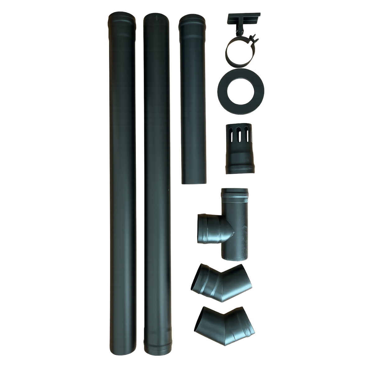 Climatek - Kit Instalacion Muro Estufa A Pellet