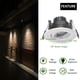 thumbnail image 3 of Luminaria POPANU de 3" 8 W, 5 CCT, regulable, orientable, paquete de 6, 3 of 9