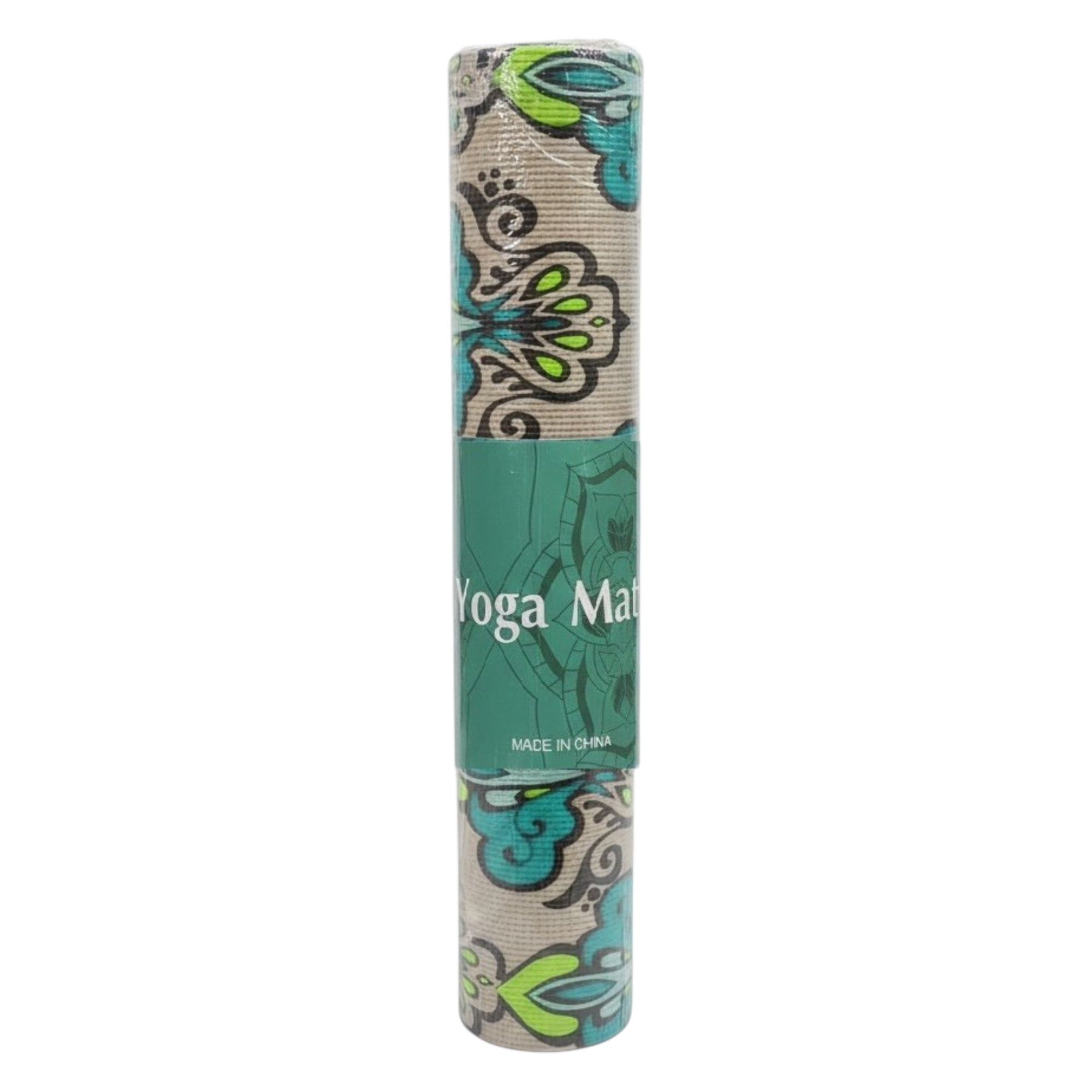 Pwrfitness - Mat De Yoga 6 Mm Antideslizante Para Yoga, Pilates Y Ejercicio Diseño 2