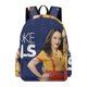 thumbnail image 1 of 2 Broke Girls-theme Backpack, Campus style schoolbag Bookbag with Adjustable Shoulder Straps And Large Zip Compartment, Unisex Travel Bags.42x30x15cm, 1 of 6
