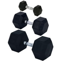 Champion Barbell - Funda De Goma Dumbbell Champion Para Mancuernas, 11,34 Kg (1 Unidad)