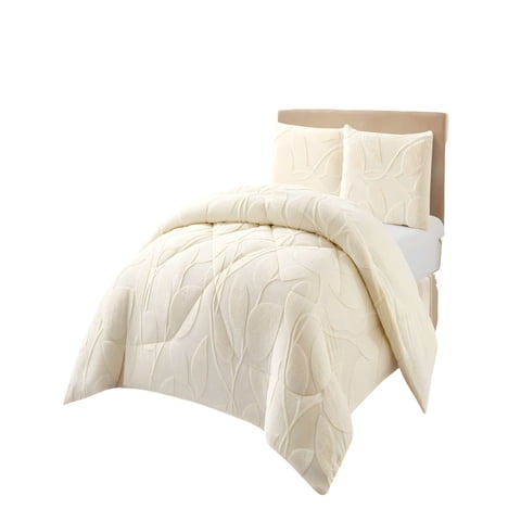 Genérico - Cobertor Texturizado De Invierno Ry King Blanco Invierno