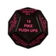 thumbnail image 1 of Fitness Challenge Dados Grupo Clase Ejercicio Dados Para Principiantes Gimnasio Hombres Mujeres Rojo, 1 of 4