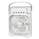 thumbnail image 5 of Ventilador De Nebulización Pequeño Ventilador De Refrigeración Silencioso 3 Velocidades Ventiladores USB Para Automóvil Interior Oficina Blanco, 5 of 5