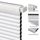 thumbnail image 4 of Persianas Joydeco sin taladrar, opacas, 48 x 91 cm, color blanco, 4 of 9