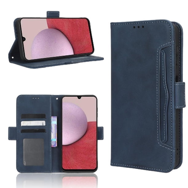 Funda Cartera Magnética para Samsung Galaxy A14 5G- Tarjetero Desmontable, Cuero PU, Soporte