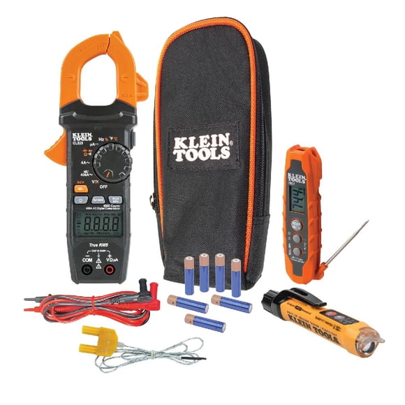 Kit HVAC Klein Tools CL320KIT para pruebas de HVAC