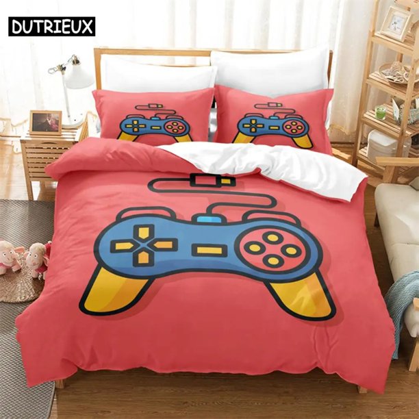 CartoonMachine Bedding Set Duvet Cover Set Bedding Digital Printing Bed Linen Bedding Set Fashion Design