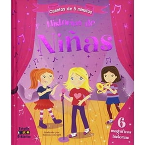 Edimat - Libro Historias De Niñas - Historias De 5 Minutos - /989