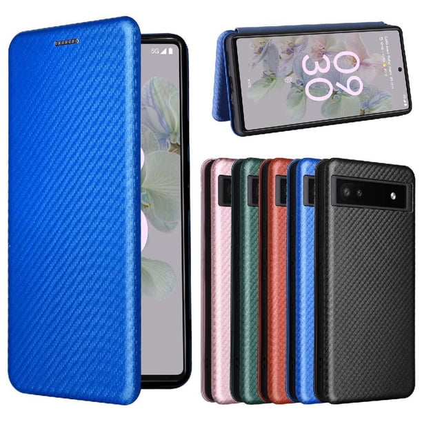 Funda Flip para FOXDOCK Google Pixel 6A - Funda magnética de negocios, funda protectora delgada