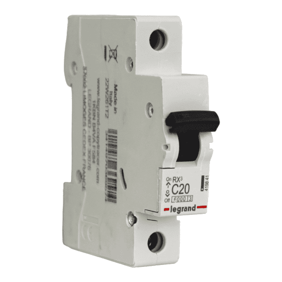 Interruptor Automático 1p 20a (1x20a) 6ka Curva C - Legrand