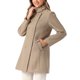 thumbnail image 4 of INSPIRE CHIC Abrigo de Mujer de Doble Botonadura con Cuello Alto y Manga Larga Midi Marrón Talla S, 4 of 6