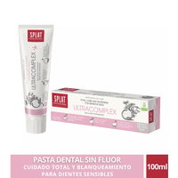 Pasta Dental Blanqueadora Sin Fluor Splat Ultracomplex 100Ml