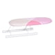 thumbnail image 4 of Tabla De Planchar Portátil Patas Plegables Compacto Antideslizante Para Escritorio De Dormitorio Rosa, 4 of 5