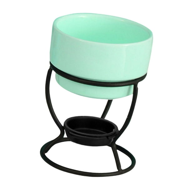 Olla Para Fondue De Chocolate Queso Casero Vela De Té Para Aniversario Olla De Porcelana Para Derretir Verde