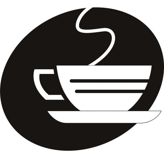 Rienda Libre Graphics - Decomural Steaming Cup Coffee Food Drink Ws-18171