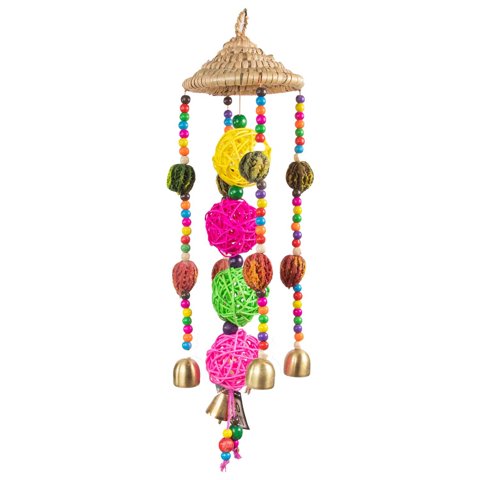 Proplastic - Colgante De Viento Ratan 46 Cms Largo