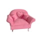thumbnail image 5 of 1/6 Casa De Muñecas Sofá Dormitorio Decoración Joyería Caja De Almacenamiento Para 12 "Dol Accesorio Sofá Individual, 5 of 5