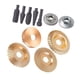 thumbnail image 4 of Juego de 11 discos de tallado de madera para amolar ángulos y escofinas rotativas, herramientas de disco abrasivo para dar forma a la madera., 4 of 5