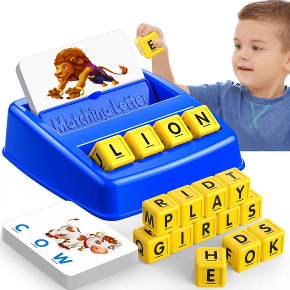 Juego de cartas a juego LIWIN LET'S GO! Niños de 3 a 8 años, azul