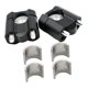 thumbnail image 4 of Elevadores De Manillar Genéricos Para Motocicleta, Soporte De Abrazadera Universal Premium Para Manillar, Color Negro, 4 of 5