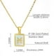 thumbnail image 3 of Collar HESHPAWS Constellation Shell 18K Gold Plated Dorado, 3 of 3