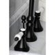 thumbnail image 3 of Grifo Kingston Brass Bel-Air KS2980BPL de instalación amplia, negro mate, 3 of 9
