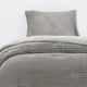 thumbnail image 1 of Cobertor  Reversible Sherpa 1.5 Plaza Cotelón Gris, 1 of 3