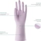 thumbnail image 2 of Guantes de Limpieza COOLJOB Pack de 3 Talle M Látex Antideslizante, 2 of 3
