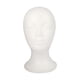 thumbnail image 5 of Cabeza De Maniquí De Espuma, Soporte Blanco Para Postizo, Soporte Para Postizos Caseros, Estilo De Auriculares C, 5 of 5