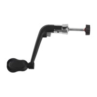 Magideal - Carretes Mango Eléctrico Manivela De Pesca Accesorios De Pesca Manivela Duradera Brazo De Roca Empuñaduras De Balancín De Metal Mango De Carrete De Pe L